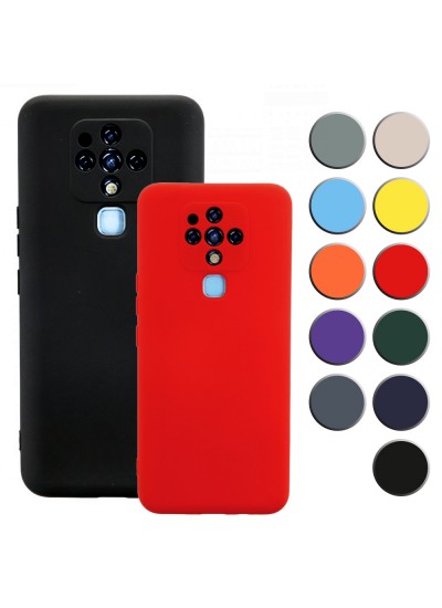 Tecno Camon 16 Kılıf Kamera Korumalı Lansman Silikon Kapak