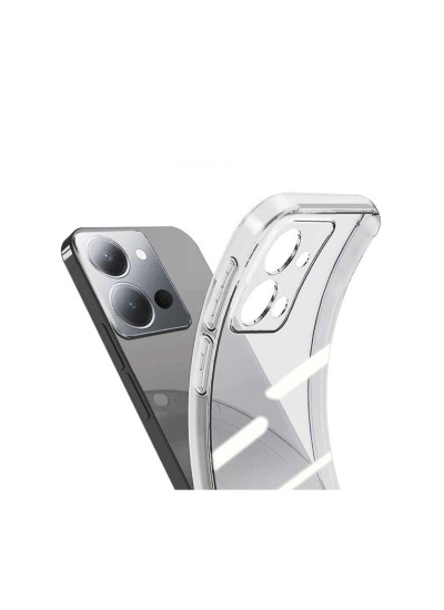 Vivo Y36 Kılıf Kamera Korumalı Silikon Şeffaf Kapak