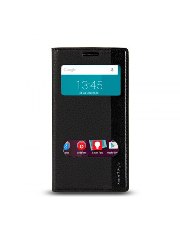 Vodafone Smart 7 Style Gizli Mıknatıslı Pencereli Magnum Kılıf Siyah…