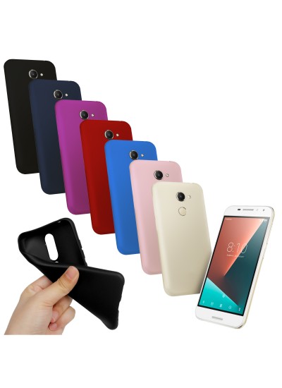 Vodafone Smart N8 Kılıf FitCase PremiumS Silikon Arka Kapak