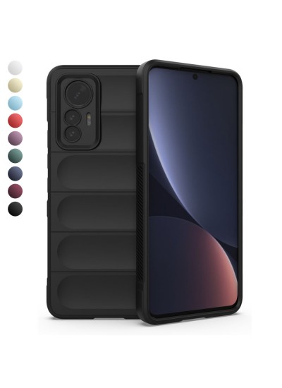 Xiaomi 12 Lite Kılıf Optimum Lens Çerçeveli Silikon Kapak