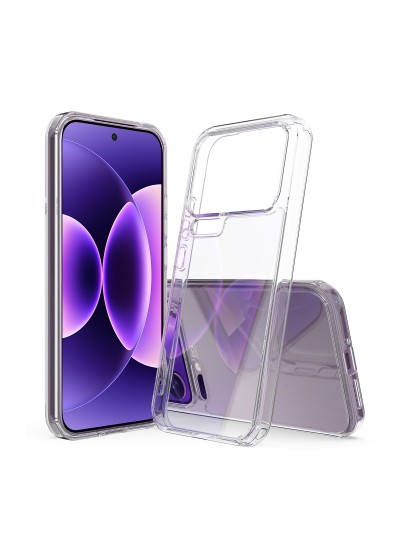 Xiaomi 17 Pro Max Kılıf Kamera Korumalı Silikon Lux Şeffaf Kapak