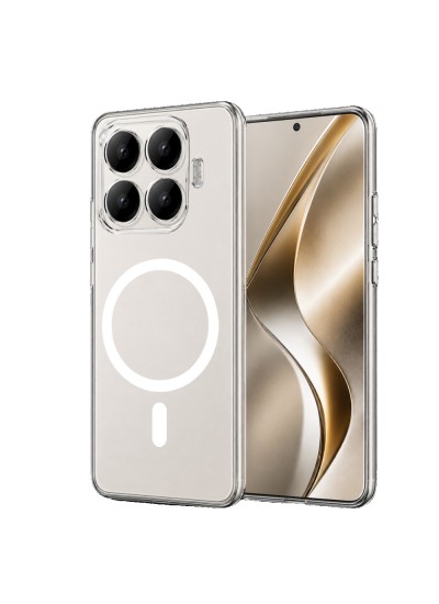 Xiaomi 17T Kılıf Combo Seri Magsafe Özellikli Sararmaz Sert Şeffaf Kapak Xiaomi 17T Kılıf Combo Seri Magsafe Özellikli Sararmaz Sert Şeffaf Kapak