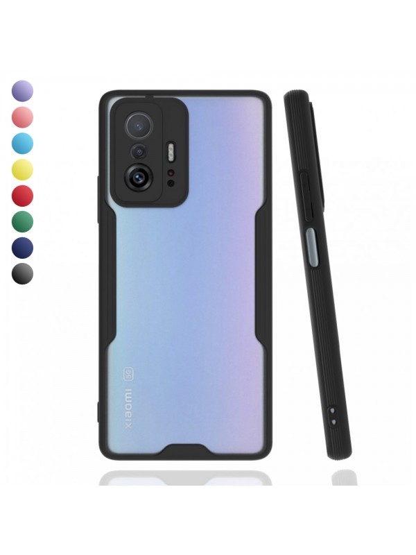Xiaomi Mi 11T / Mi 11T Pro Kılıf Platin Matte Silikon Arka Kapak…