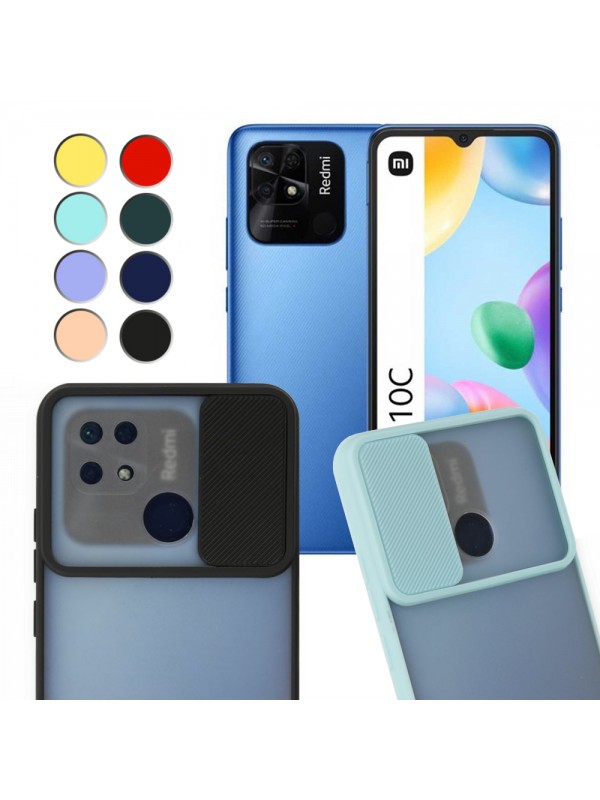 Xiaomi Redmi 10C / Poco C40 Kılıf Palm Kamera Koruma Kapaklı Silikon…