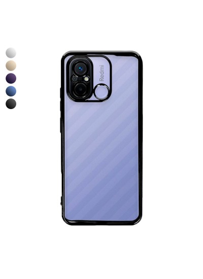 Xiaomi Redmi 12C Kılıf Razer Lens Çerçeveli Silikon Kapak