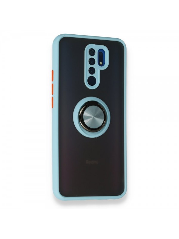 Xiaomi Redmi 9 Kılıf Montrea Ring Yüzük Stantlı Kapak…