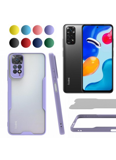 Xiaomi Redmi Note 11 / 11S Kılıf Platin Matte Silikon Arka Kapak