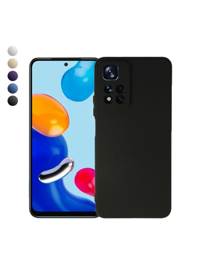 Xiaomi Redmi Note 11 4G Kılıf Kamera Korumalı Lansman Silikon Kapak