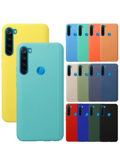 Xiaomi Redmi Note 8 Kılıf Nano Lansman Silikon Arka Kapak