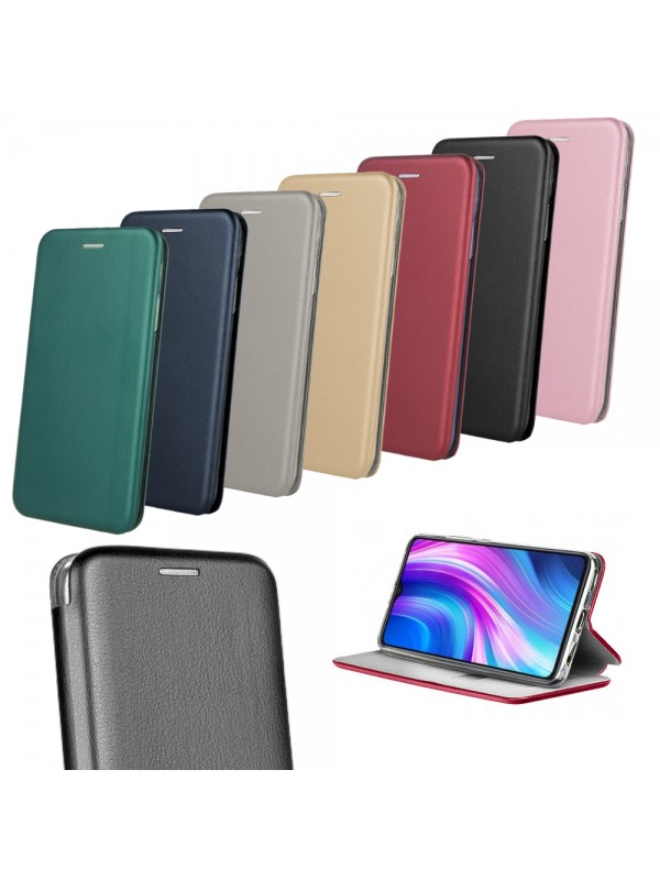 Xiaomi Redmi Note 8 Kılıf Shell Manyetik Kapaklı Kartlıklı Stantl&hellip;