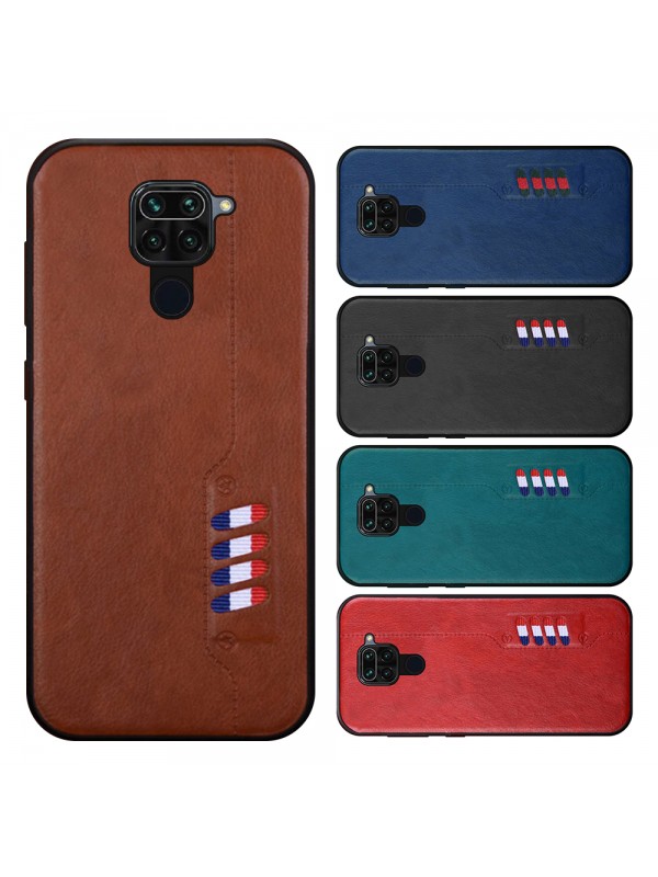Xiaomi Redmi Note 9 Kılıf Busy Deri Arka Kapak…