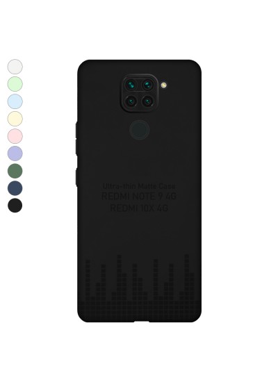 Xiaomi Redmi Note 9 Kılıf Kamera Korumalı Mat Ultra İnce Kapak