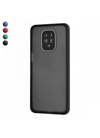 Xiaomi Redmi Note 9S / 9 Pro Kılıf Freya Lazer Lens Kamera Çerçeveli Silikon Kapak