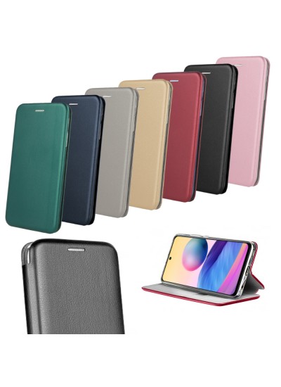 Xiaomi Redmi Note 9S / 9 Pro Kılıf Shell Manyetik Kapaklı Kartlıklı Stantlı