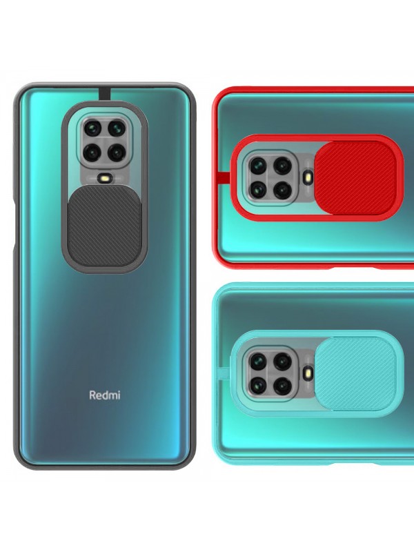 Xiaomi Redmi Note 9S / Note 9 Pro Kılıf Palm Kamera Koruma Kapaklı Sili…